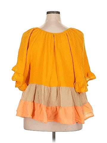 Cato 3/4 Sleeve Blouse (view 2)