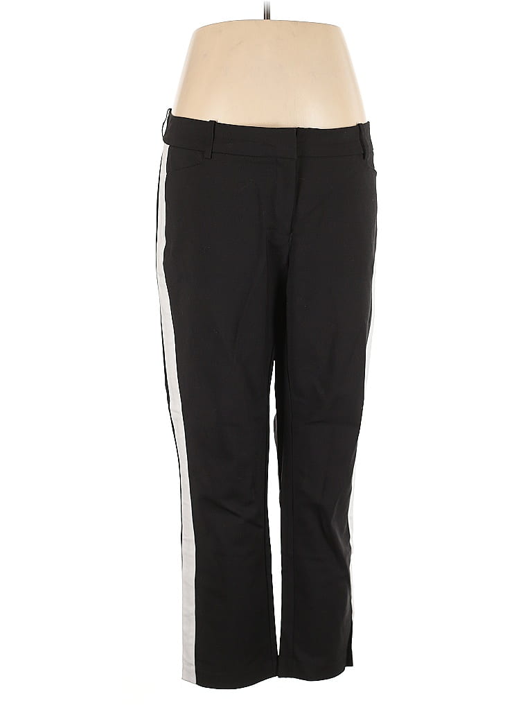 ELOQUII Black Track Pants Size 16 - photo 1