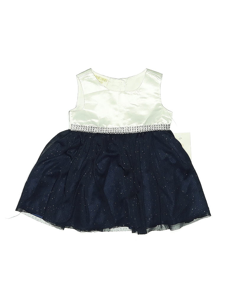 Robe Bébé Fille Ivoire Baby Grands - Taille 3-6 Mois, Manches Longues, Neuf Sans étiquettes