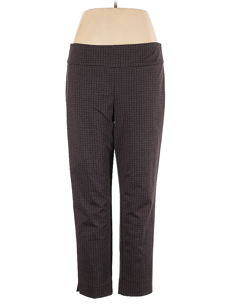 Pre-owned Zac & Rachel Active Pants In Brown