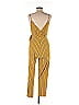 No Boundaries Stripes Yellow Jumpsuit Size M - photo 2