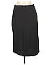 Gracia 100% Polyester Solid Black Casual Skirt Size L - photo 2
