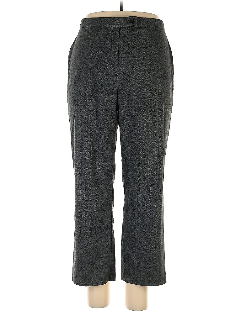 JM Collection Tweed Gray Dress Pants Size 14 - photo 1