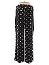 Eva Mendes by New York & Company Polka Dots Black Casual Pants Size L - photo 2