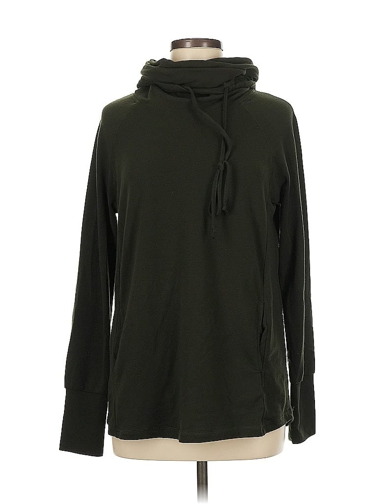 Pre-owned Pink Clover Pullover Hoodie In Green