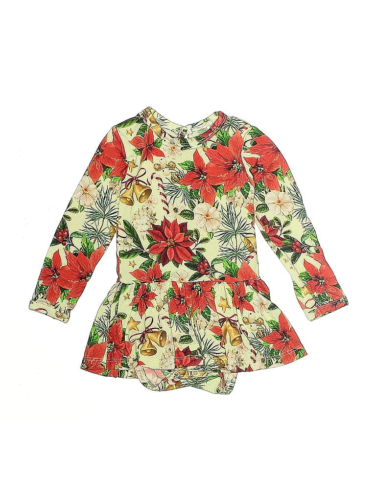 Bums & Roses Red Dress Size 612 mo 55 off ThredUp