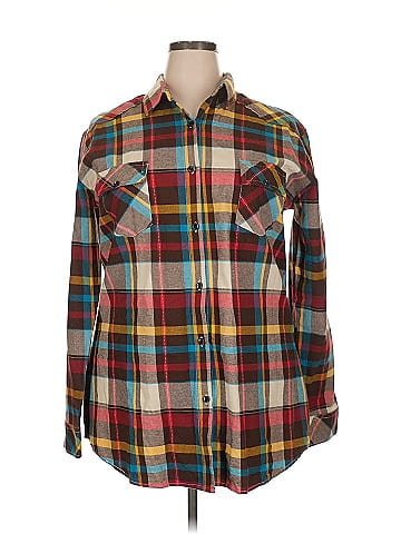Matchstick Long Sleeve Button-Down Shirt (view 1)