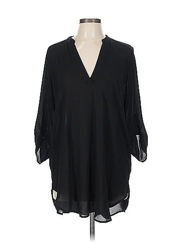 Lush 3/4 Sleeve Blouse (view 1)