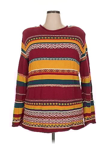 Carole Little Pullover Sweater (view 1)