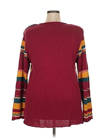 Carole Little Pullover Sweater (view 2)