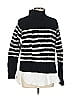 ALLSAINTS Stripes Black Wool Pullover Sweater Size L - photo 1