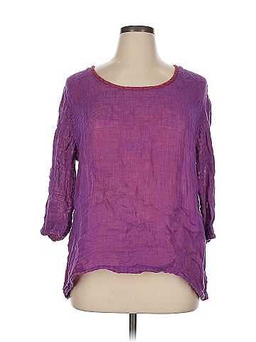 Flax 3/4 Sleeve Blouse (view 1)