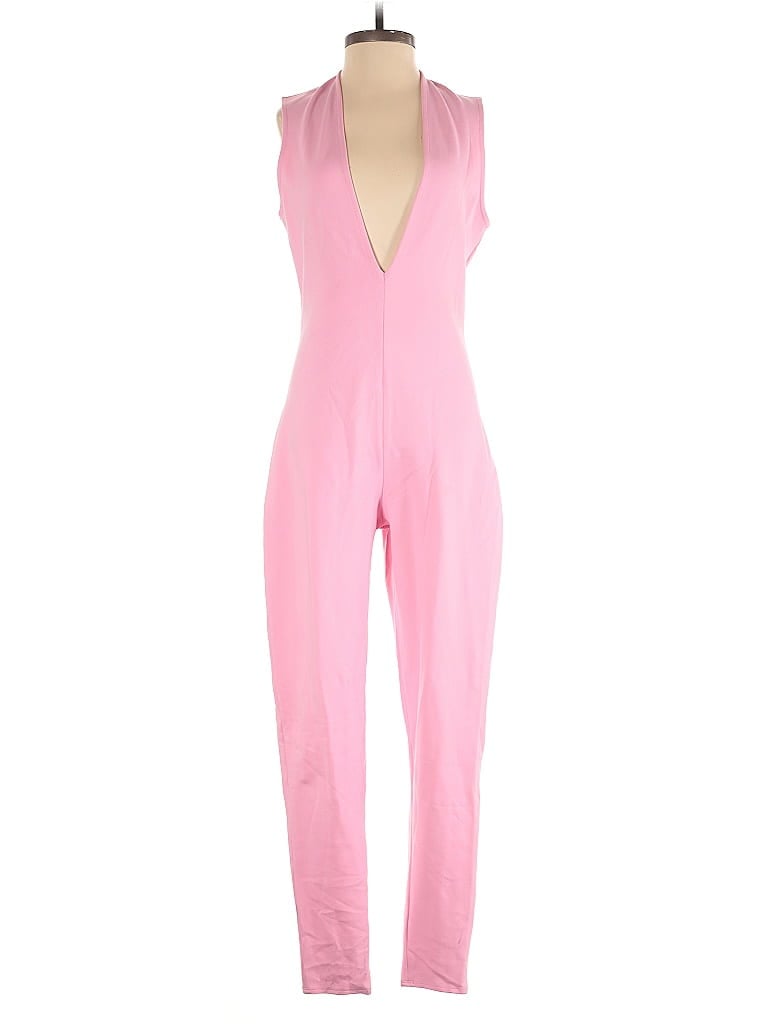 Pre-owned Victor Glemaud Jumpsuit In Pink