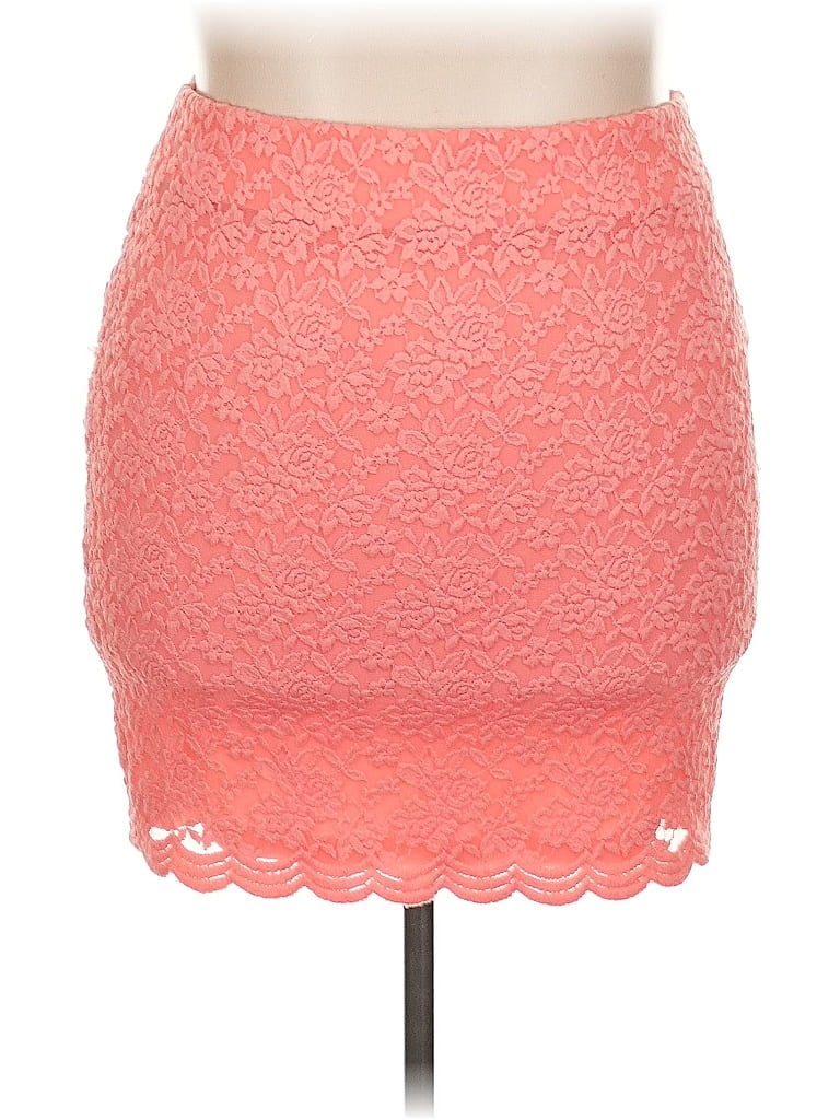 Pre-owned Torrid Formal Skirt In Pink