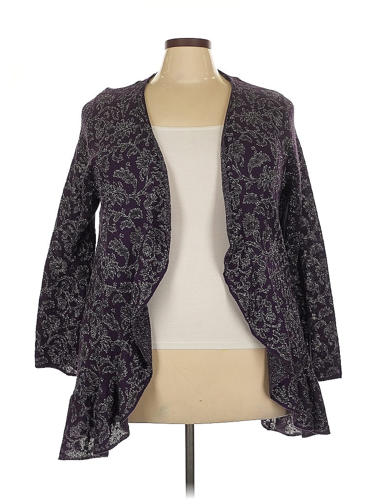Catherines Purple Kimono Size 3X - photo 1