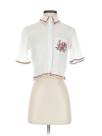 Paris Atelier & Other Stories Short Sleeve Blouse (view 1)