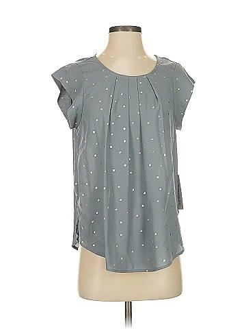 Alice Blue Short Sleeve Blouse (view 1)