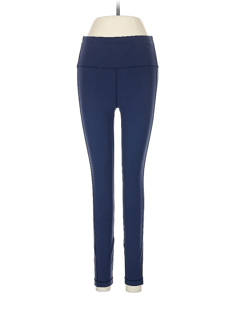 Pre-owned Lululemon Athletica Active Pants In Blue