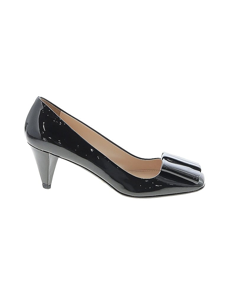 Prada Black Green Heels Size EU 35 - photo 1