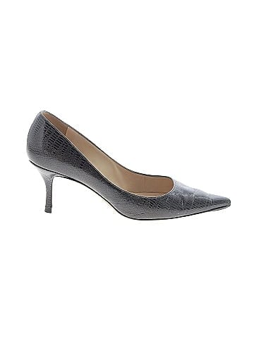 Jimmy Choo Embossed Lizard Heels (view 1)