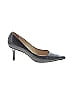 Jimmy Choo Black Gray Embossed Lizard Heels Size EU 39 - photo 1