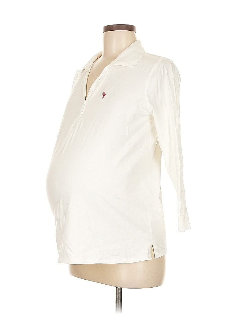 Motherhood Ivory 3/4 Sleeve Blouse Size M - photo 1