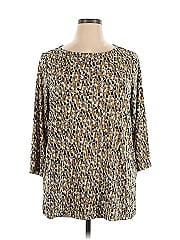 Susan Graver 3/4 Sleeve Blouse