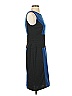 Donna Ricco Color Block Blue Cocktail Dress Size 4 - photo 4