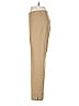 Leggiadro Solid Tan Wool Pants Size 6 - photo 5