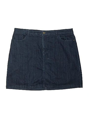 Croft & Barrow Denim Skirt (view 1)
