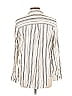 Sonoma Goods for Life Stripes Ivory Long Sleeve Button-Down Shirt Size L - photo 2