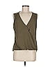 Veronica M. Green Sleeveless Blouse Size M - photo 1