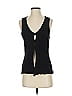 Dissh 100% Cotton Black Sweater Vest Size S - photo 1