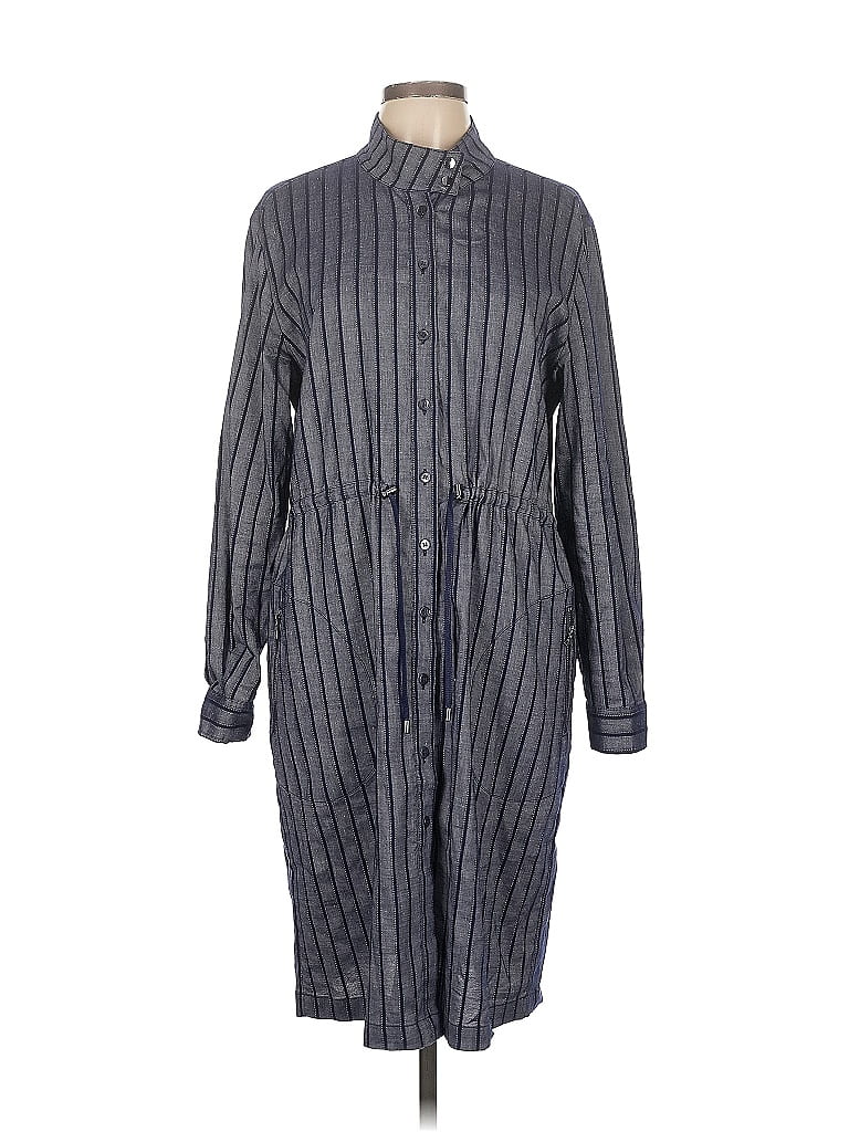 Pre-owned E3 By Etcetera Casual Dress In Gray