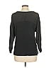 Ann Taylor Factory Black Gray 3/4 Sleeve T-Shirt Size L - photo 2