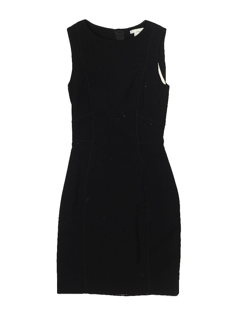 Pre-owned H&m Cocktail Dress In Black