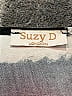 Suzy D 100% Viscose Silver Long Sleeve Blouse Size S - photo 7