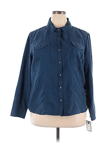 Croft & Barrow Long Sleeve Blouse (view 1)