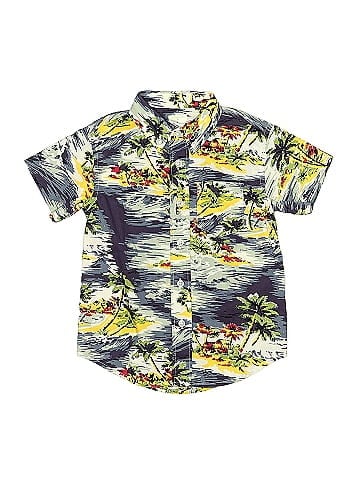 Crewcuts Outlet Short Sleeve Button-Down Shirt (view 1)