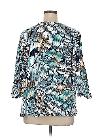 Alfred Dunner 3/4 Sleeve T-Shirt (view 2)