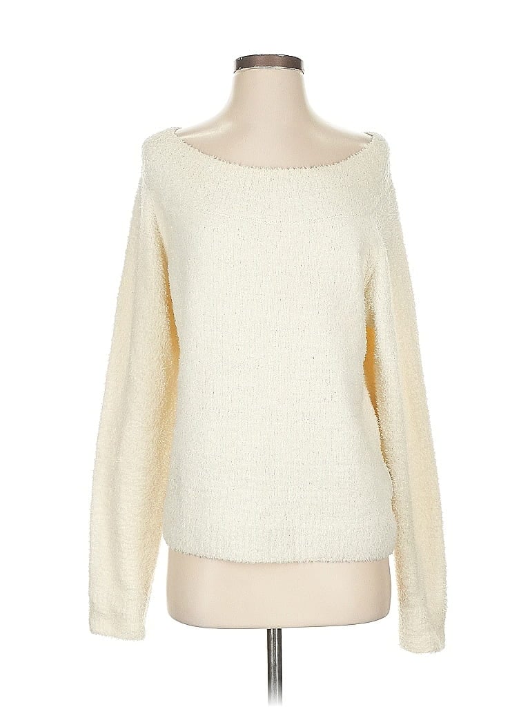 Elan Ivory Pullover Sweater Size S - photo 1