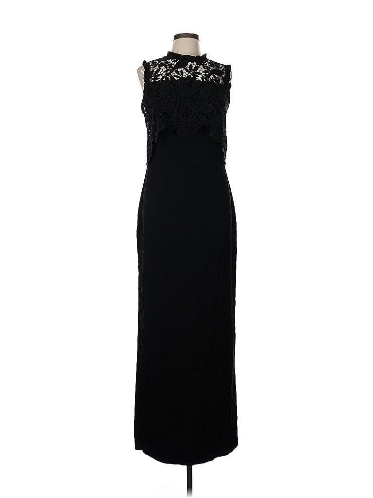 Pre-owned Shoshanna Cocktail Dress In Black