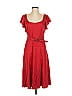 David Meister Red Casual Dress Size 4 - photo 1