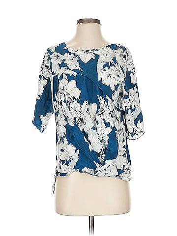 TRYB Short Sleeve Silk Top (view 1)