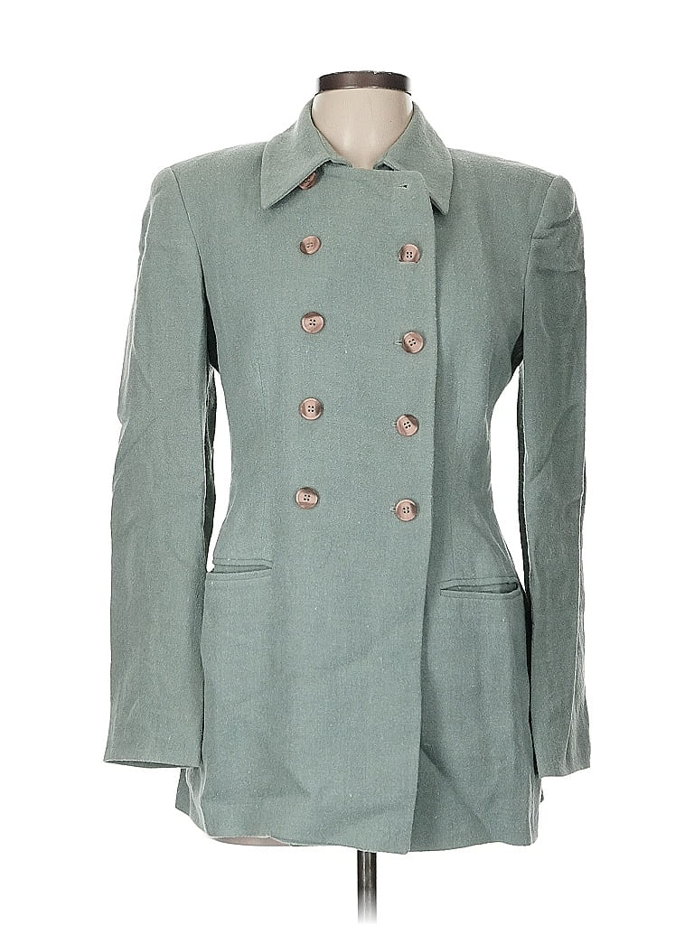 Giorgio Armani Teal Blazer Size EU (IT) 42 / US 6 - photo 1