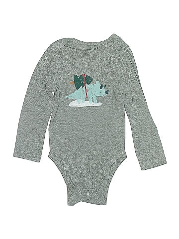 Jumping Beans Long Sleeve Onesie (view 1)