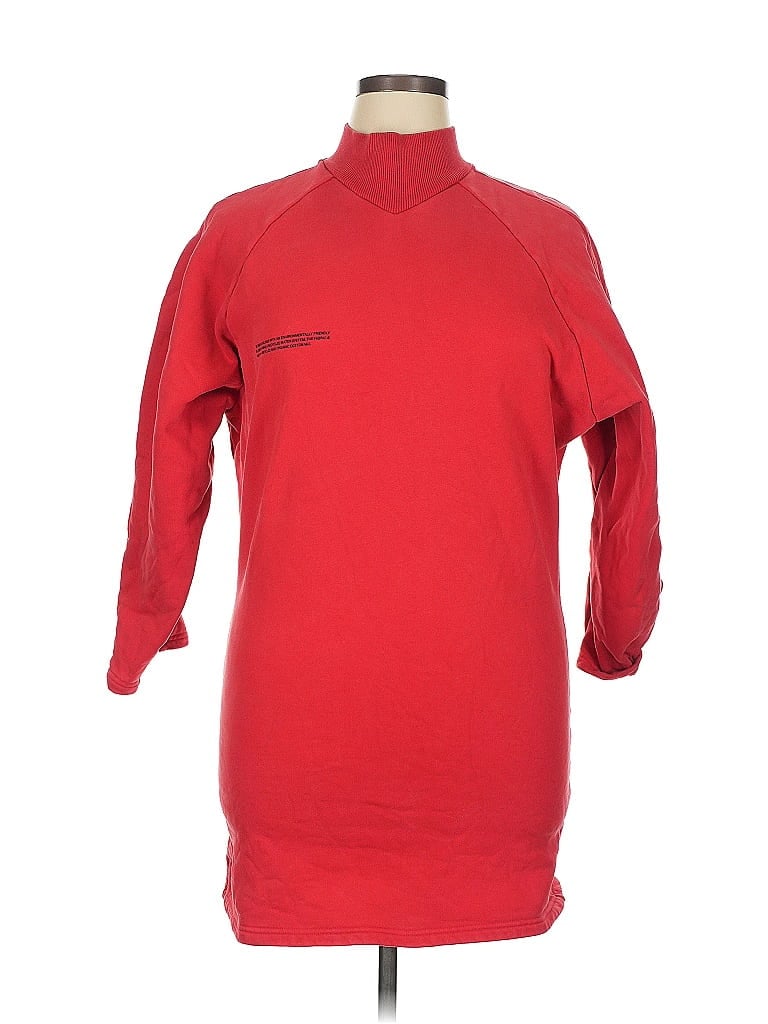 Pre-owned Pangaia Casual Dress In Red