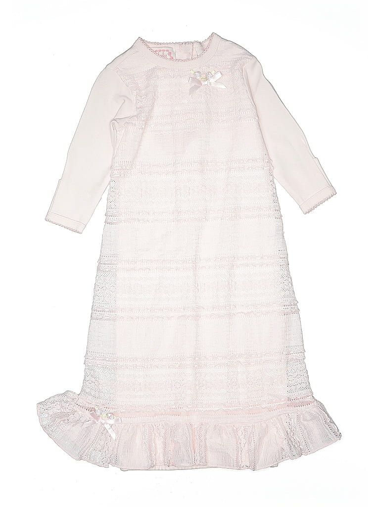Baby Biscotti 100% Cotton Pink Dress 0-3 MO / 3 MO - photo 1