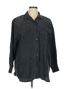 Christie & Jill 3/4 Sleeve Silk Top
