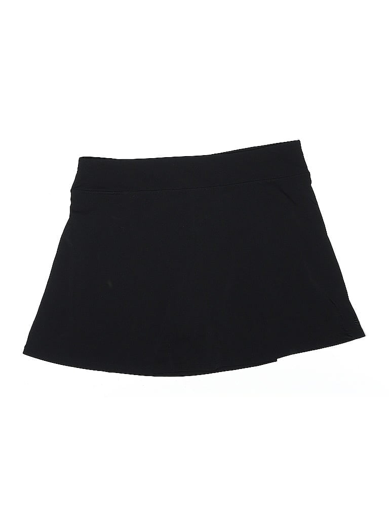 Coolibar 100% Polyester Solid Black Casual Skirt Size XXL - photo 1